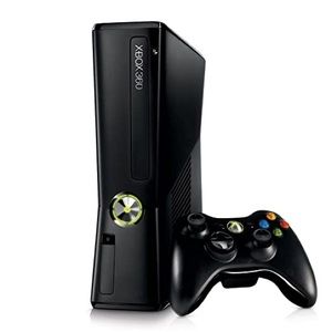 Xbox 360 with controller